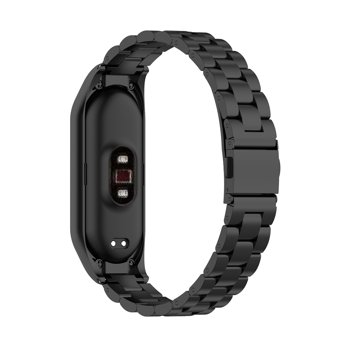 Металлический браслет из нержавеющей стали для Mi Band 5/6, ремешок для наручных часов Mi 3/4