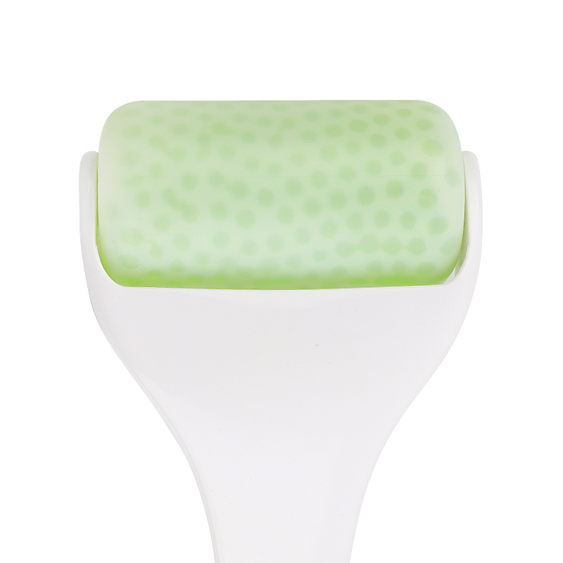 Skin Care Cold Therapy Plastic Handheld Ice Roller Facial Massager Face Roller Stainless Steel Massage Derma Face Ice Roller