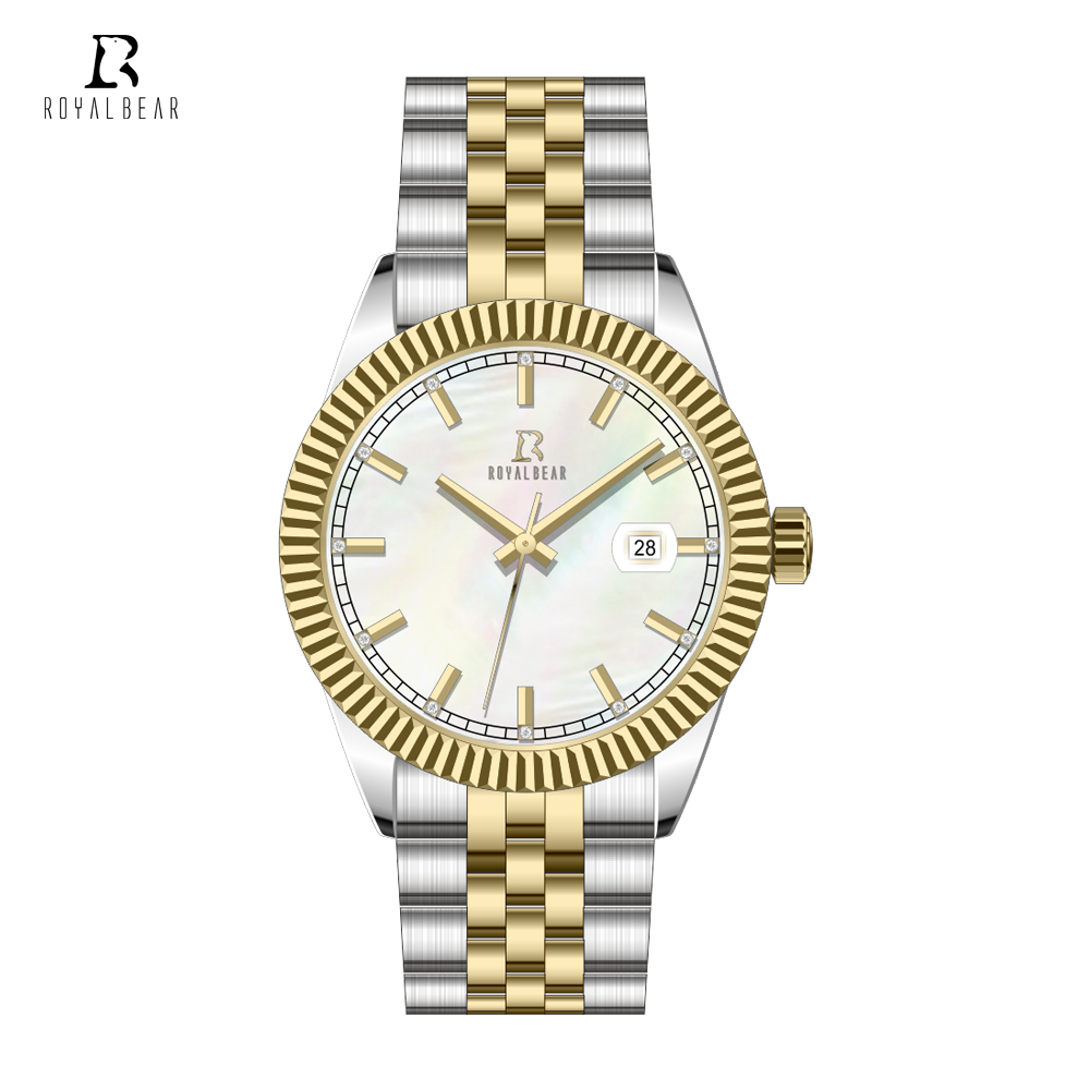 Custom automatic mechanical stainless steel men watches wristwatch