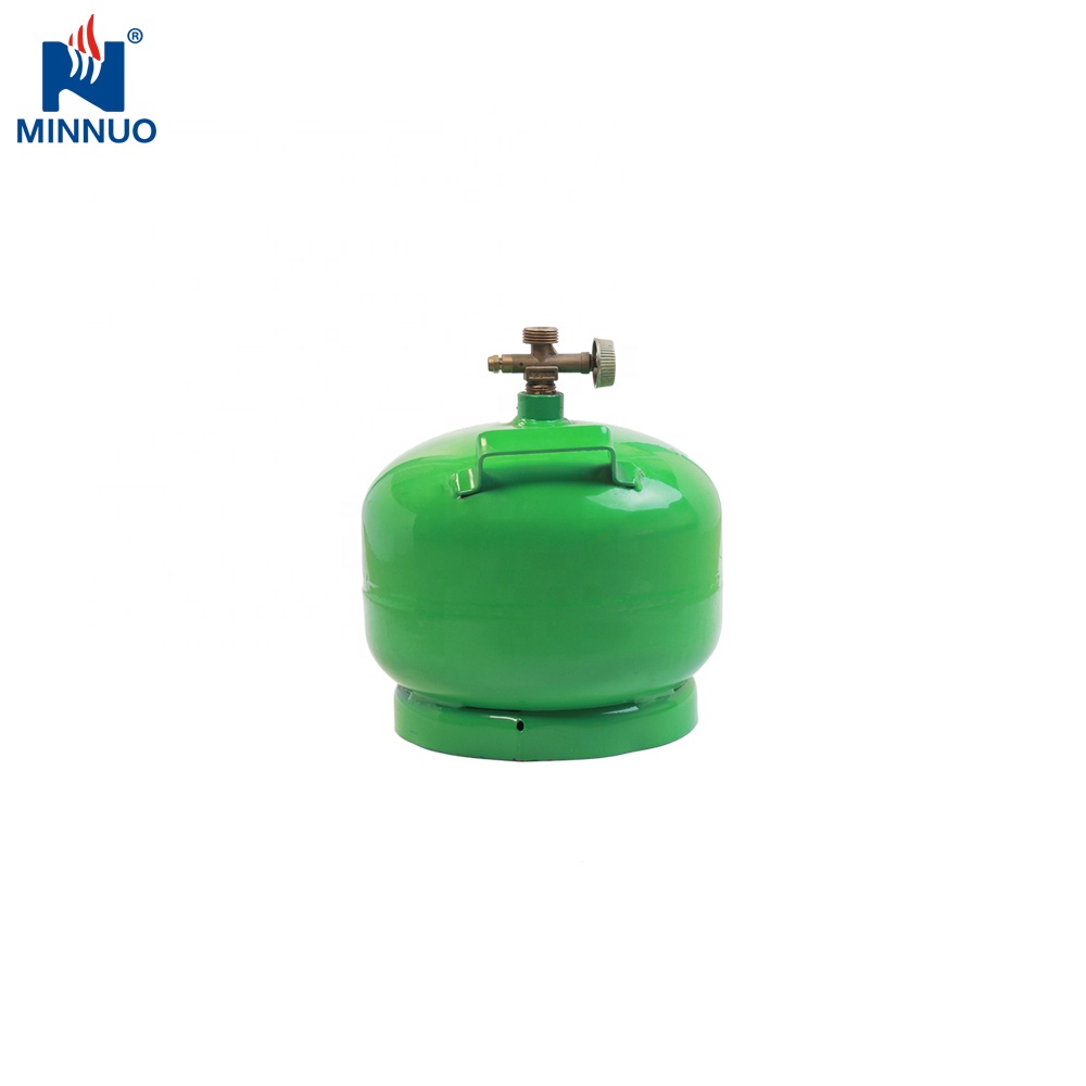 Best standard gas refilling 2kg lpg cylinder with certificate
