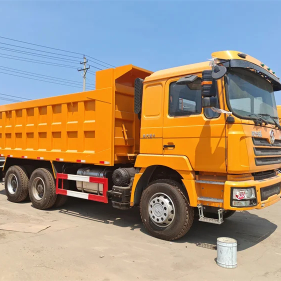 New 6x4 Rear Dump Truck with Manual Transmission Diesel Fuel Left Steering 6*4 Drive Wheels