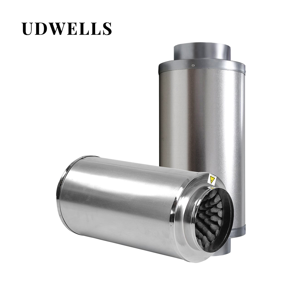 UDWELLS звукоизоляторы встроенный воздушный канал глушитель