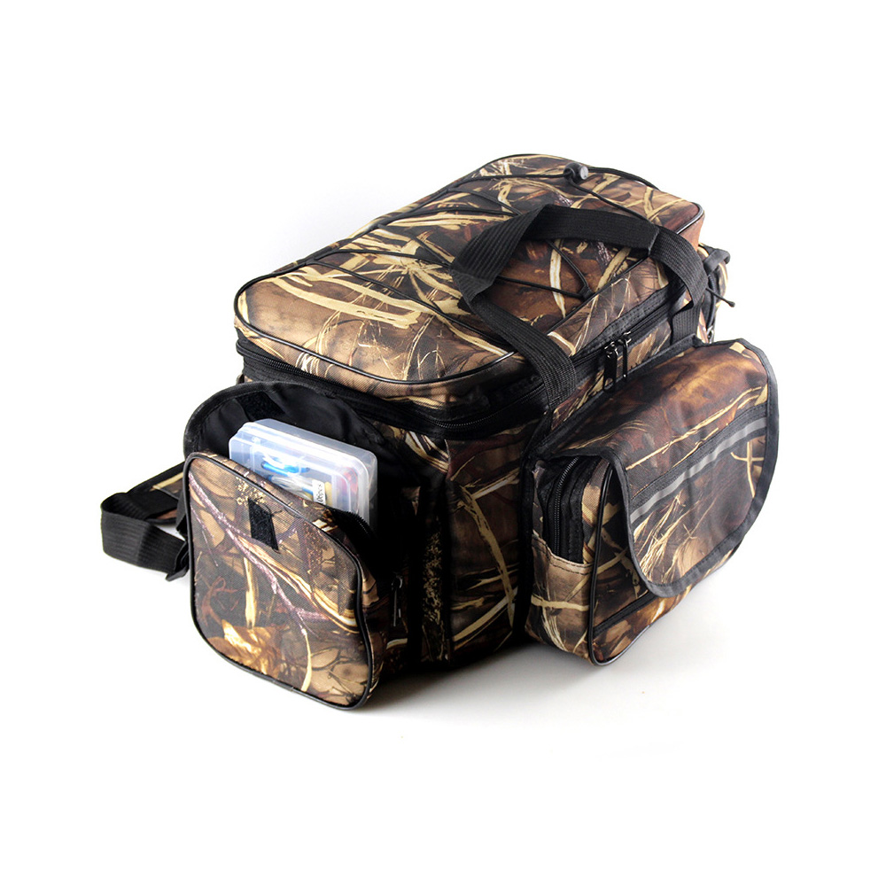 Luya bag Shoulder messenger Large capacity fishing gear Shoulder bag Hunting bag