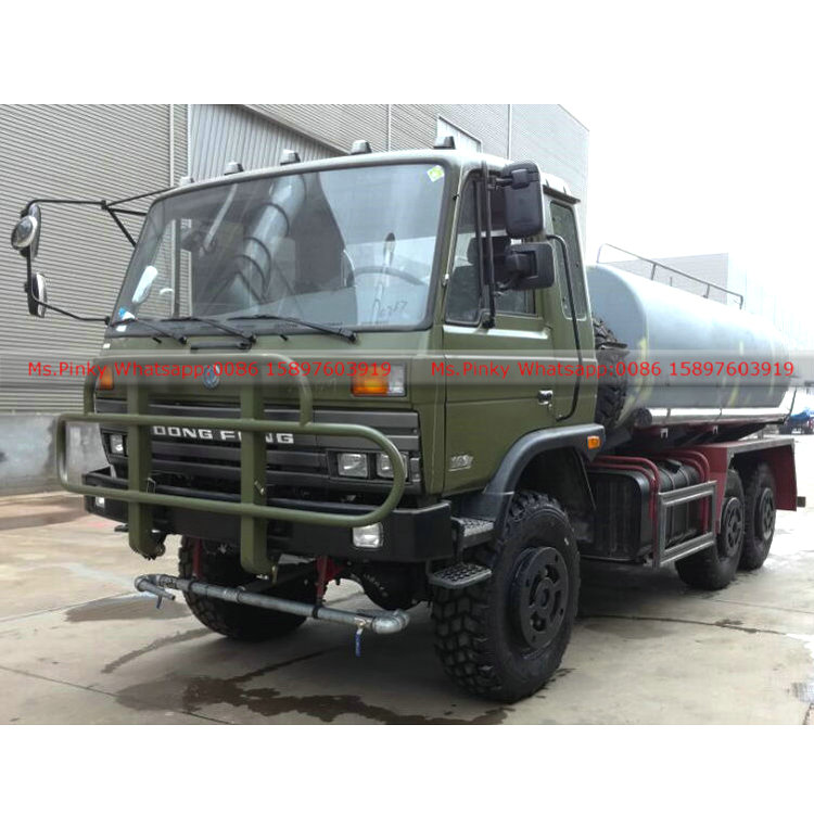 Dongfeng полный привод 6*6 из нержавеющей стали бак для воды грузовик 8000 литров до 10cbm экспорт в Монголию