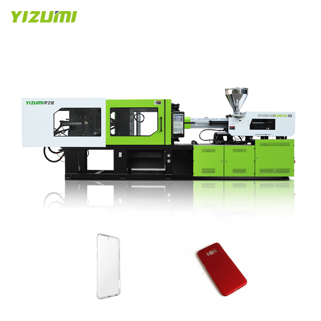 Mobile Phone Cases Making Machine YIZUMI Plastic Injection Moulding Machine Hydraulic Toggle Clamping 120Ton Machine