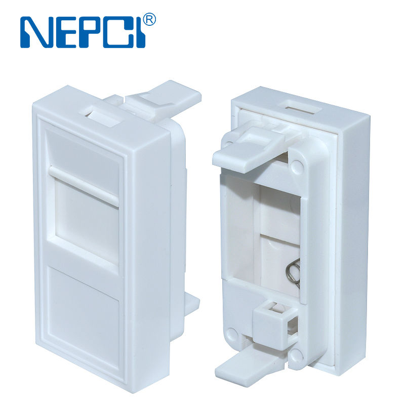 Китайский nepci с одним портом сети CAT6 RJ45 keystone jack передней панели 22,5x45 XJY-NE-87 USB адаптера переменного тока модуля на передней панели