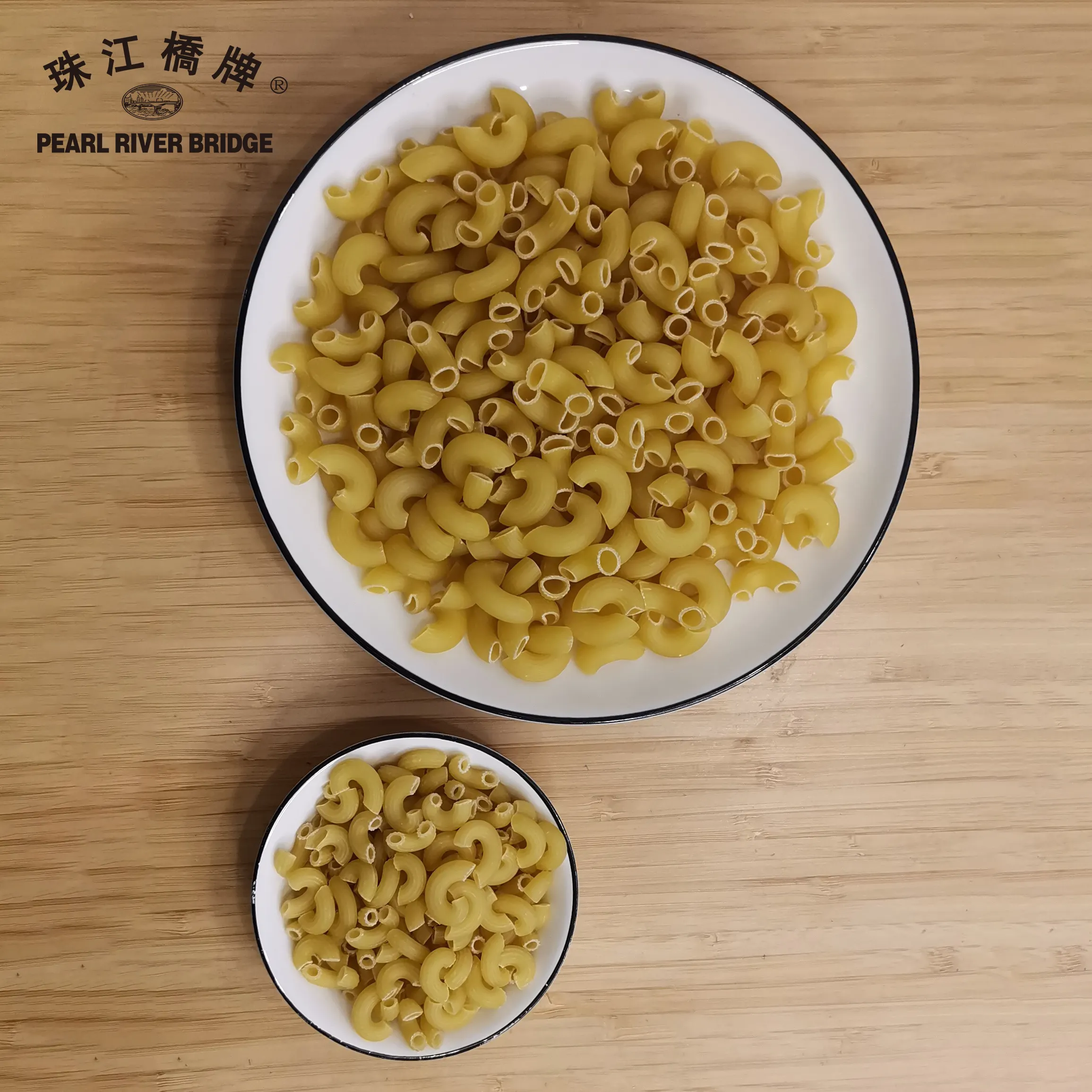 Wholesale Macaroni Tasty Factory Price Italy Noodles Pearl River Bridge Brand