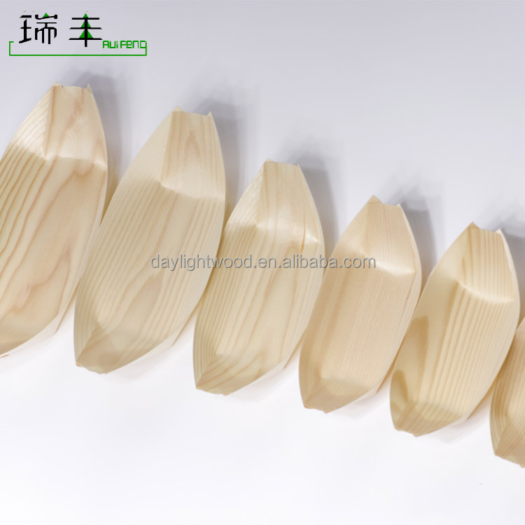 Good Quality Sushi Wooden Tray Serving Private Sushi Boat With Fast Delivery