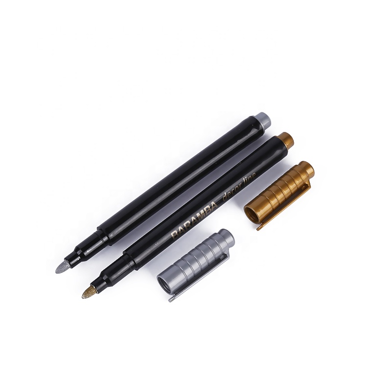 Metallic Markers Fine Point Metallic Marker Pens for Black Paper  Art Rock Painting