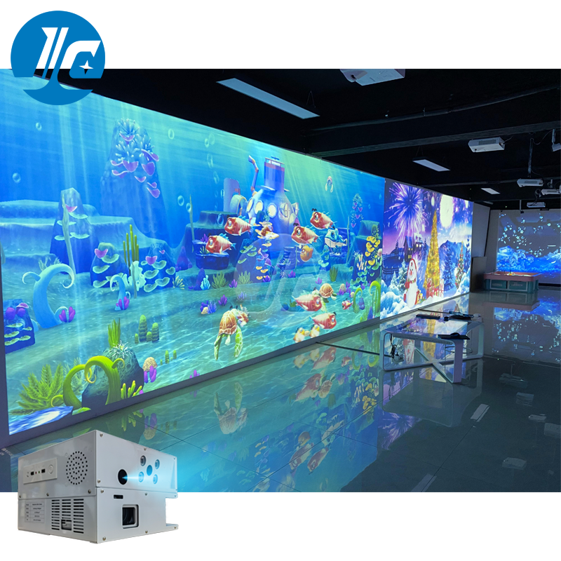 AR Interactive Digital Wall Ball Projector Software Game Interactive Projection System Wall