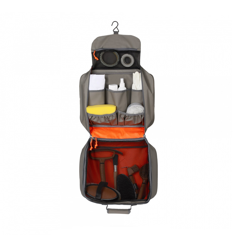 Horse Care Suppliers Customized Waterproof Tarpaulin Hanging Horse Grooming Totes