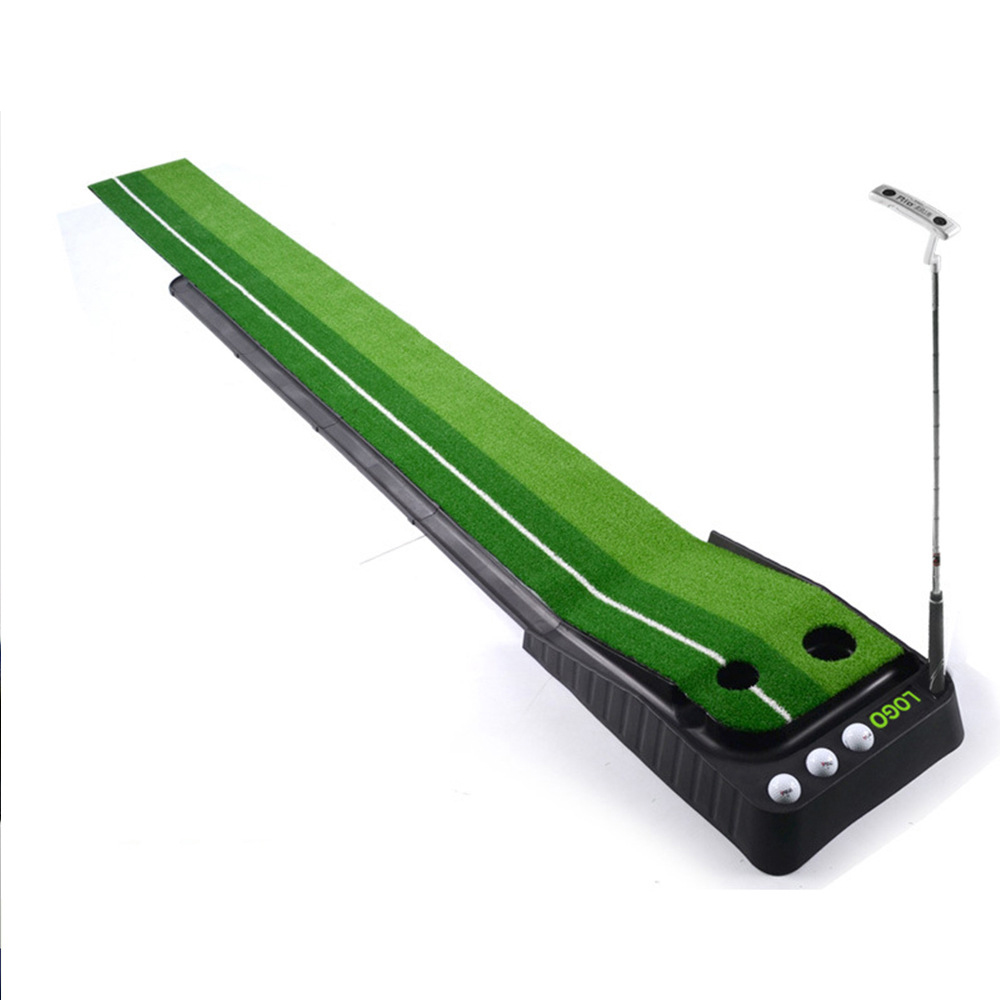 4 Types Ryder Cup Ball Indoor Golf Training Aids Rubber Bottom Putter Golf simulator Putting Drills