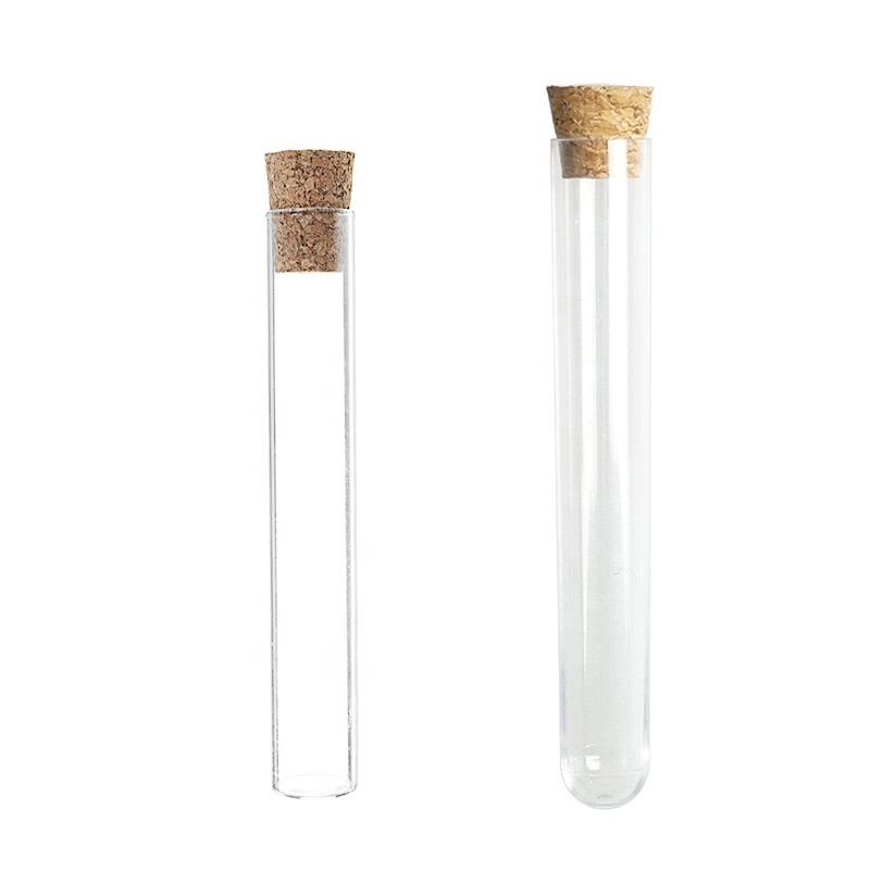 High Quality Different Size Glass Test Tube with Cork Stopper
