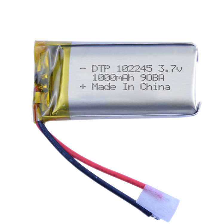 Литиевые батареи DTP 102245 3,7 V 900mAh Электрический скутер литий-ионная батарея