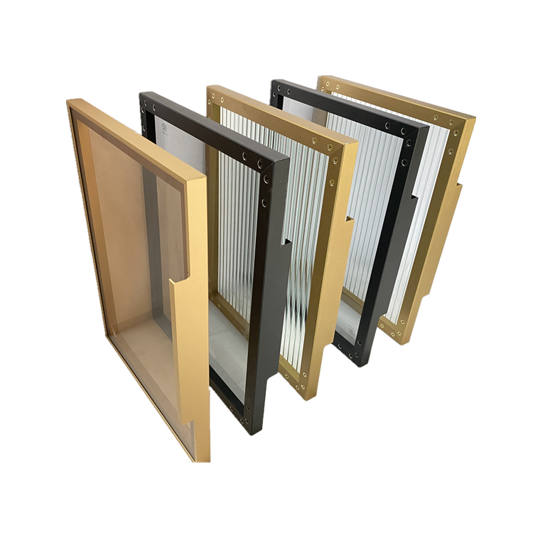 6063-T5 SY Golden Kitchen Cabinet Wardrobe Door Aluminum Frame Handle Aluminum Photo Frame