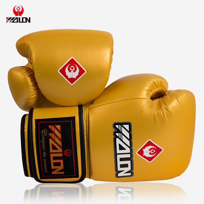 Custom boxing gloves Kickboxing Punching Bag Glove Leather 16oz Sparring Martial Arts Training Boxing Gloves Custom Logo