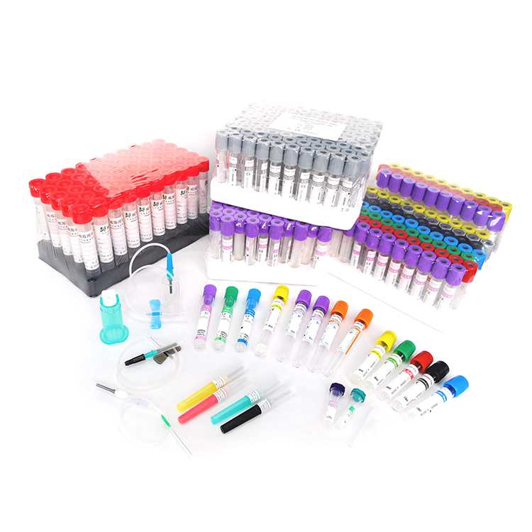 Disposable vacuum blood collection tube manufacturers vein pet glass