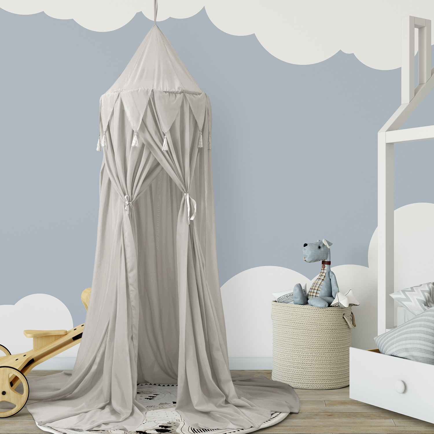Pophorn Cover Net Easy Designs Luxury Baby Nest Mosquito Net Tent Baby Chiffon Mosquito Net