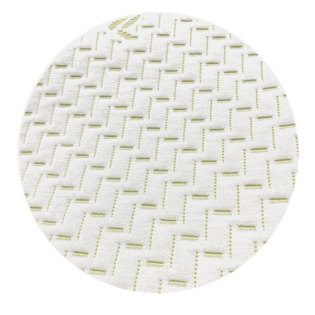 Китай, suave, непроницаемый жаккардовый tejido bambu tela para colchon, tela de aire de bambu