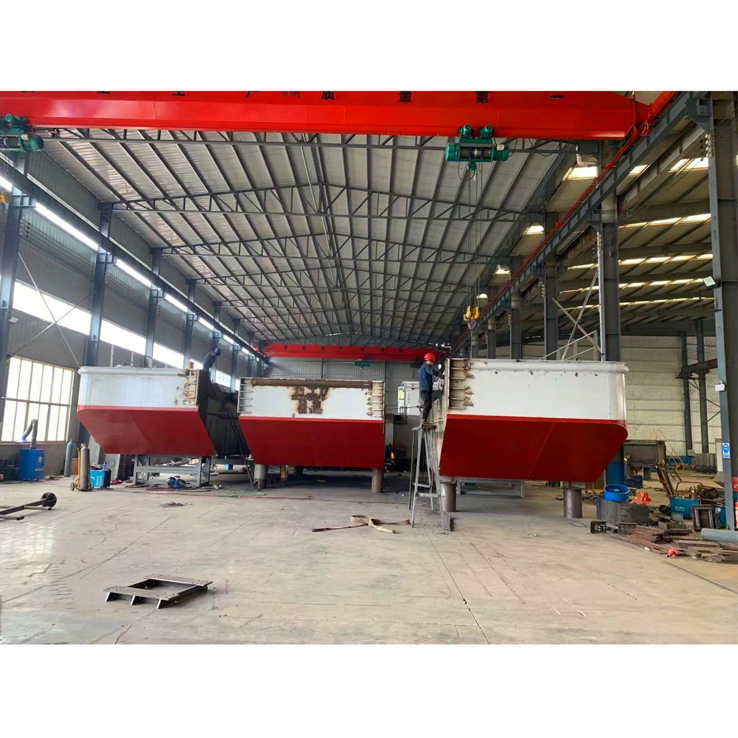 Phillipine Market hot sale Popular Jack-up using Pontoon Barge manufacturer