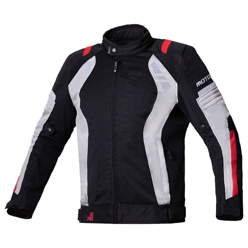 Factory Supply OEM Custom Logo Wholesale High Quality 600DN Men's Motorcycle Touring Waterproof Jacket Leather Racing Wear