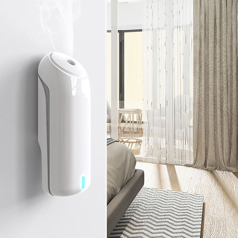 SCENTA Custom Battery Automatic Air Freshener Machine Room Air Freshener Spray Electric Scents Refill Air Freshener with Logo