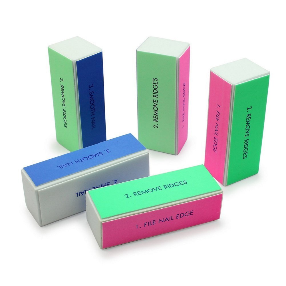 Yimart 5Pcs/set Nail Art Buffer Block Nail File For Nail Polish UV Gel Manicure Pedicure Buffing Sanding Polish