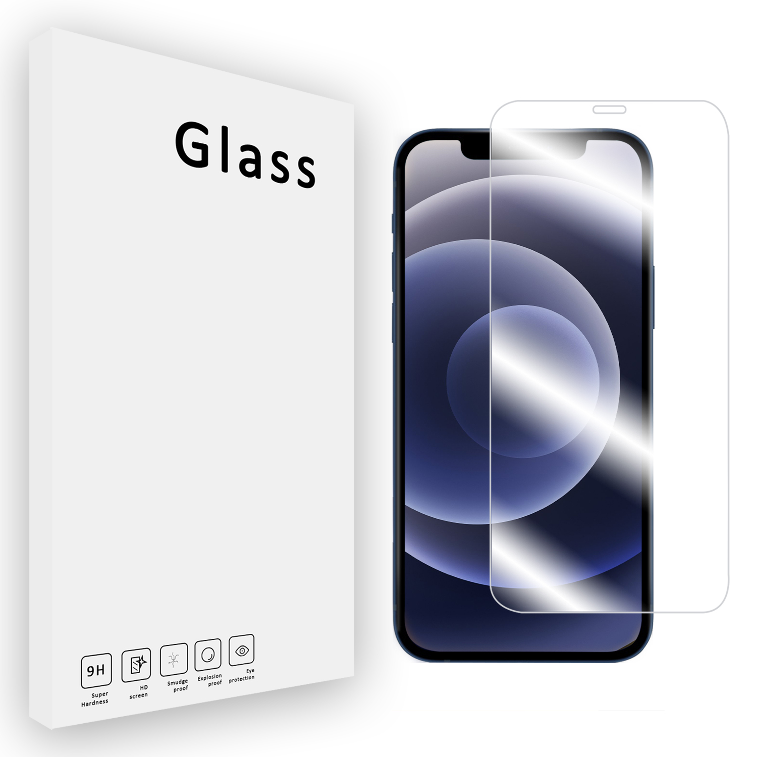 INNOPLUS iphone Закаленное стекло протектор экрана 9h 3d 2.5d для iphone 12 12pro 12promax iphone12 защита экрана