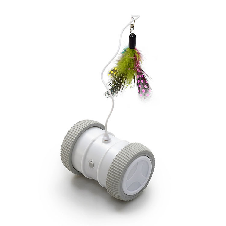 Smart Automatic Funny Cat Stick Toy Safe Scratch-Resistant Funny Cat Stick Double Mute Funny Cat Stick