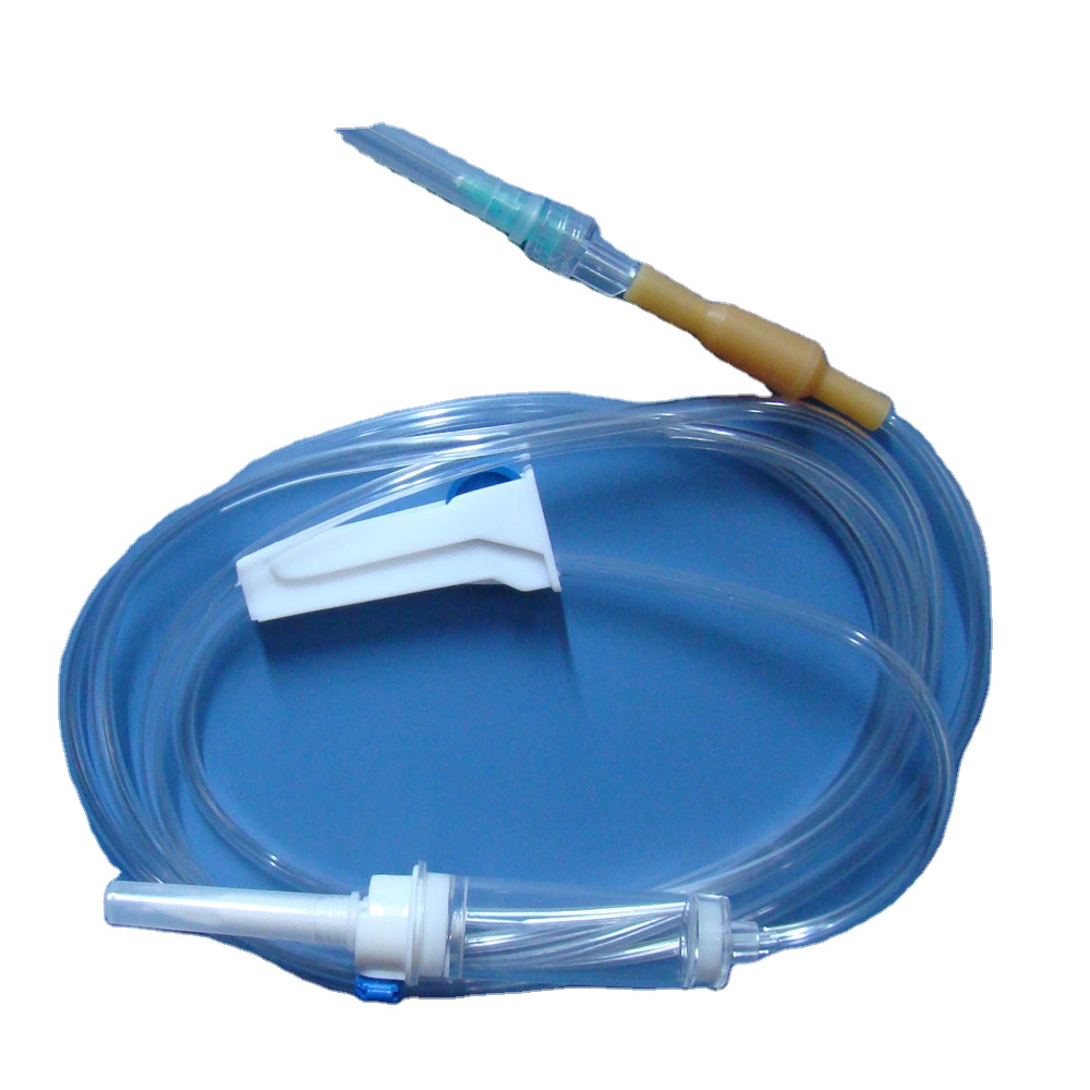 Одноразовый инфузионный набор с иглой для подкожных инъекций с Luer slip luer lock