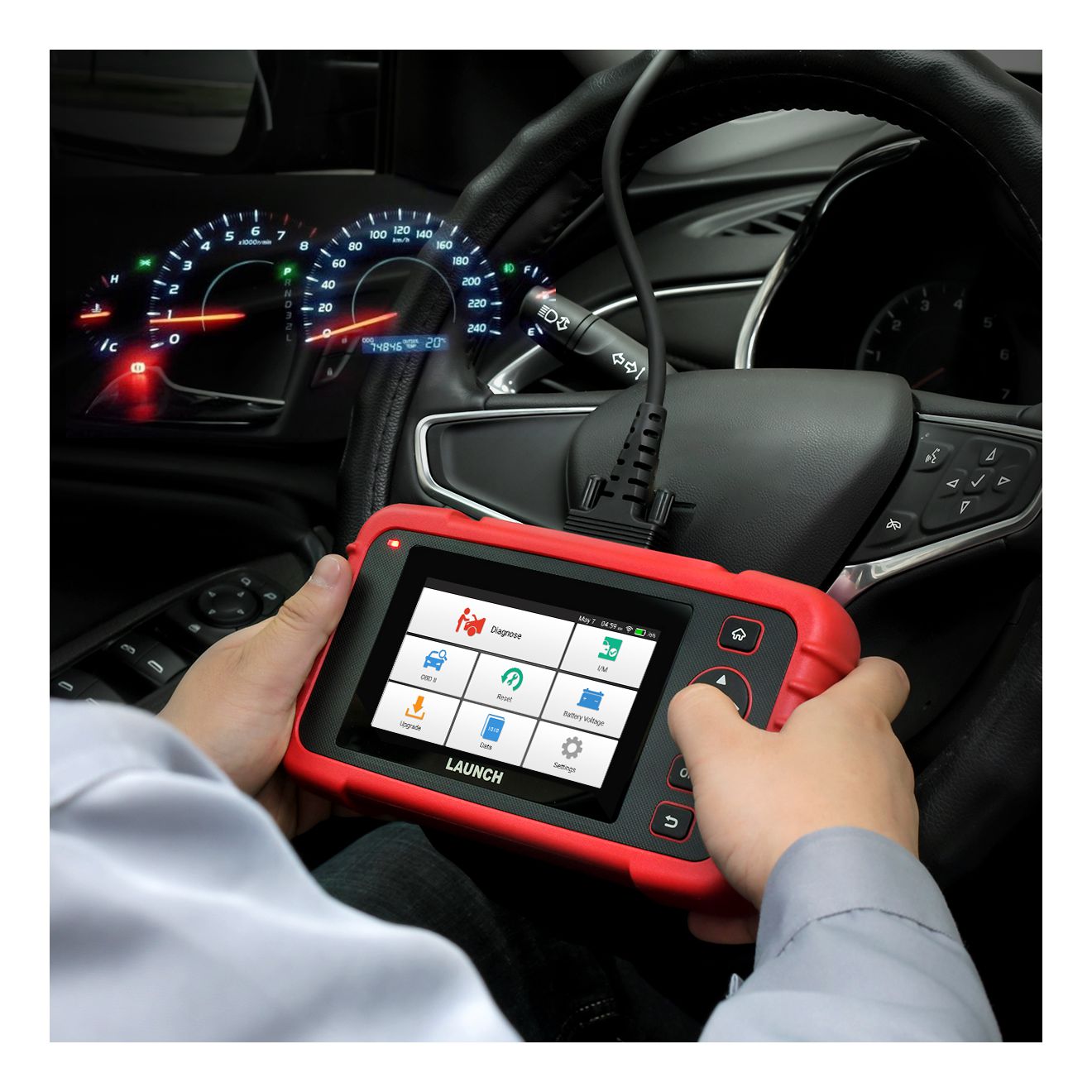 Launch obd2 сканер Escaner Automotriz crp 129X 129e диагностическая машина для автомобилей