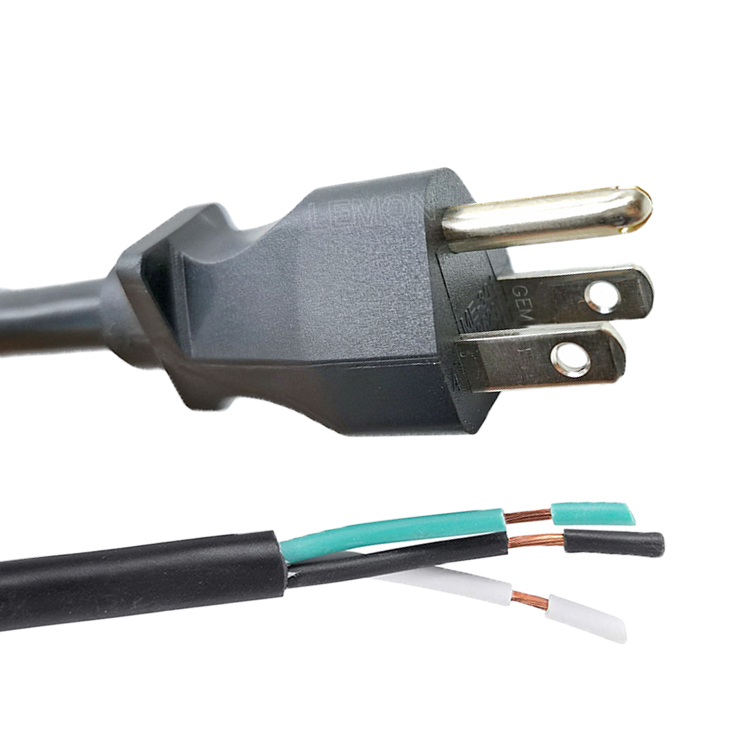 3-жильный прибор и електричюеского инструмента шнур, 14 AWG, 15A/125 В переменного тока, Черная