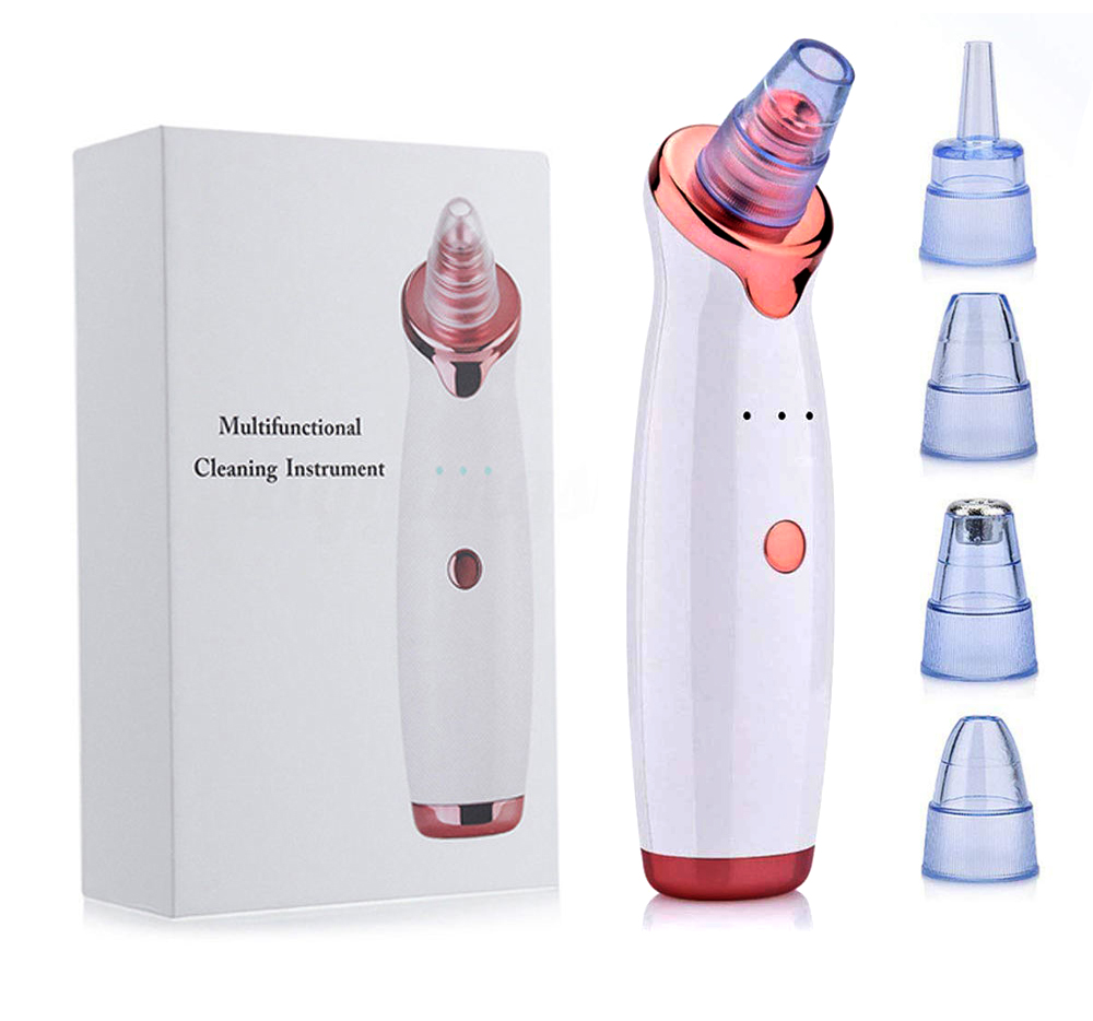 Portable Electric Facial Skin Care Pore Cleaner Black Head Removedor De Cravos Acne Blackhead Remover Vacuum