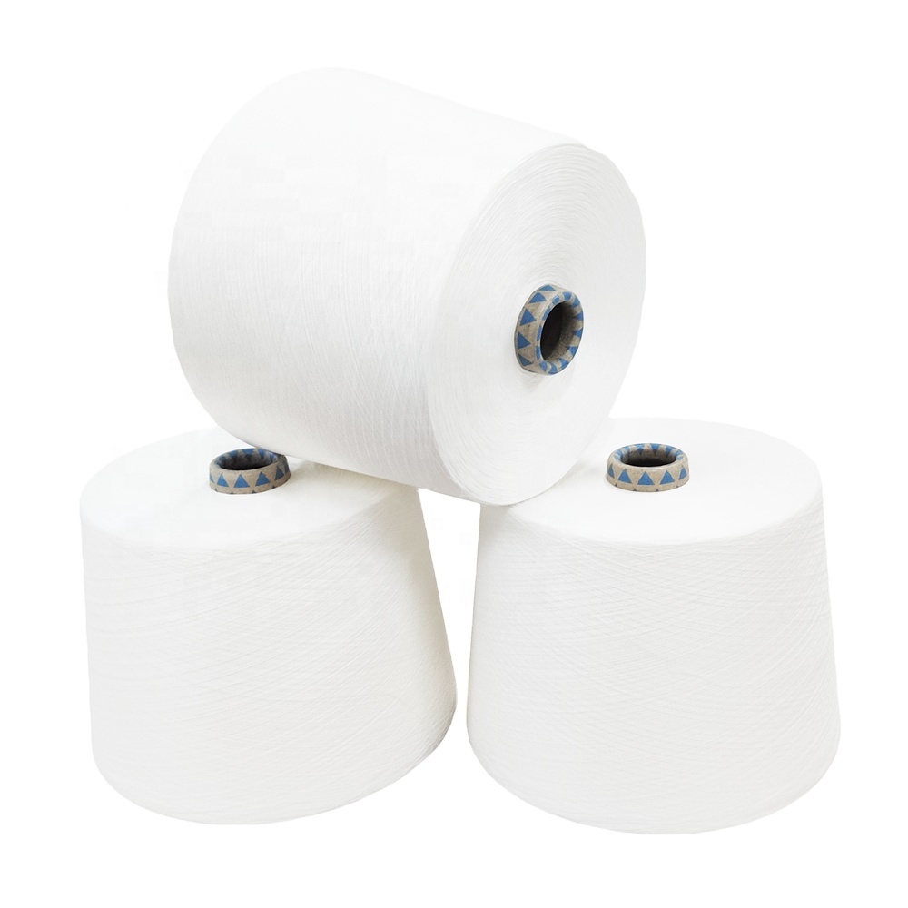 100% Recycled Polyester Unifi  NE40/1Siro Compact Yarn for Knitting