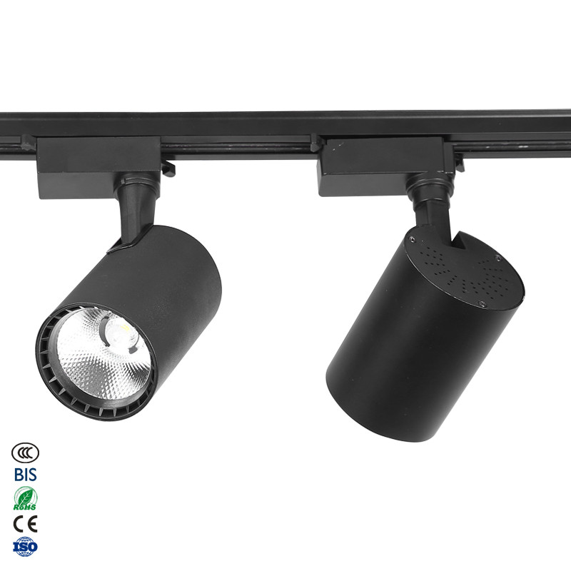 12W Mini High Lumen Led Track Spot Light Magnetic System Ceiling Head Aluminum Housing Track Lighting Fixtures,Led Track Light