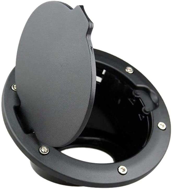 Aluminum Gas Cap Fuel Filler Door Gas Tank Cover for Jeep Wrangler JK & Unlimited Exterior Accessories Parts