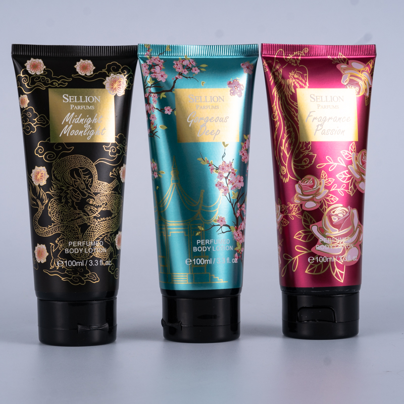 High quality 40 Diameter 100ml soft tube container with flip lid labeling empty squeeze tube cosmetic tube