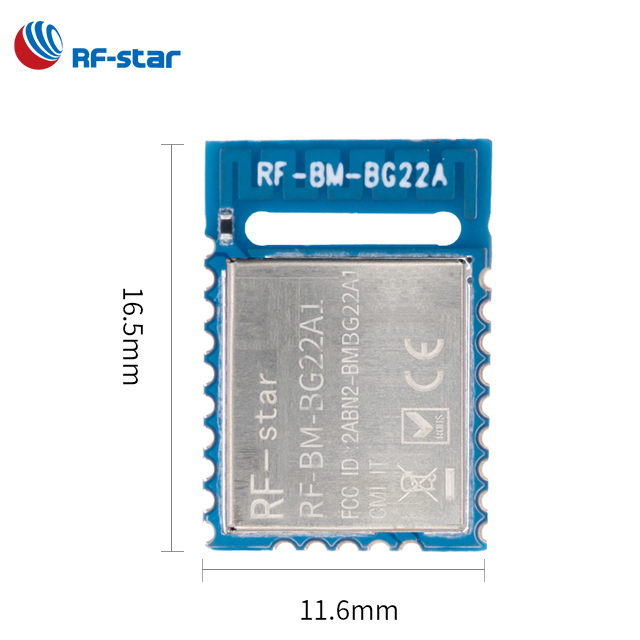 EFR32BG22 BLE модуль 0 dBm BLE5.2 модуль EFR32 BG22 для маяка AoA
