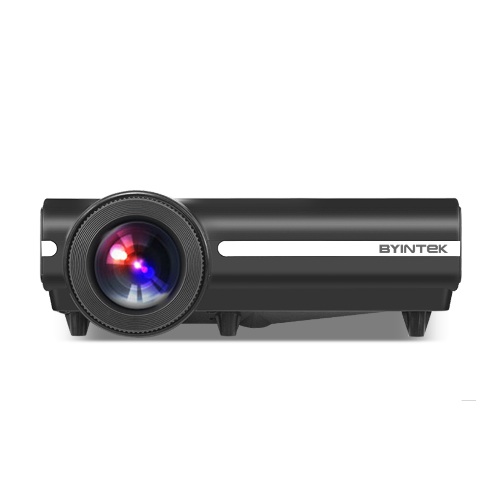 BYINTEK BT96Plus 600Ansi люмен мультимедийный ЖК-дисплей led видео портативный проектор Поддержка 4K