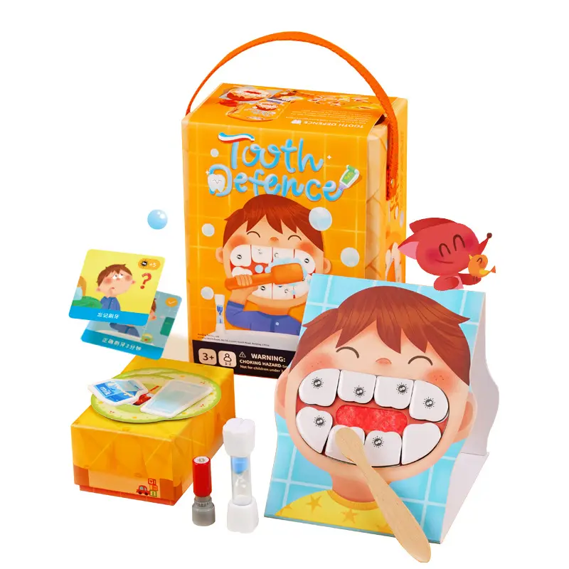 TOI Protect My Teeth Toys Children's Tooth Defence Brushing Habits Develop Desktop Toys Baby Good Habits Develop Sets