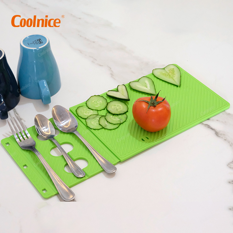 BPA-Free Large Spoon Rest & Spoon Holder Utensil Cutelry Holder With Drip Pad kitchen Heat-resistant Silicone Utensil Rest