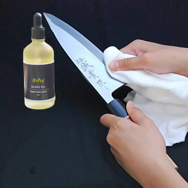 100% Organic Pure Kitchen Knife Maintenance Camellia Seed Oil for Cast Iron Carbon Steel Knives Blade Oil