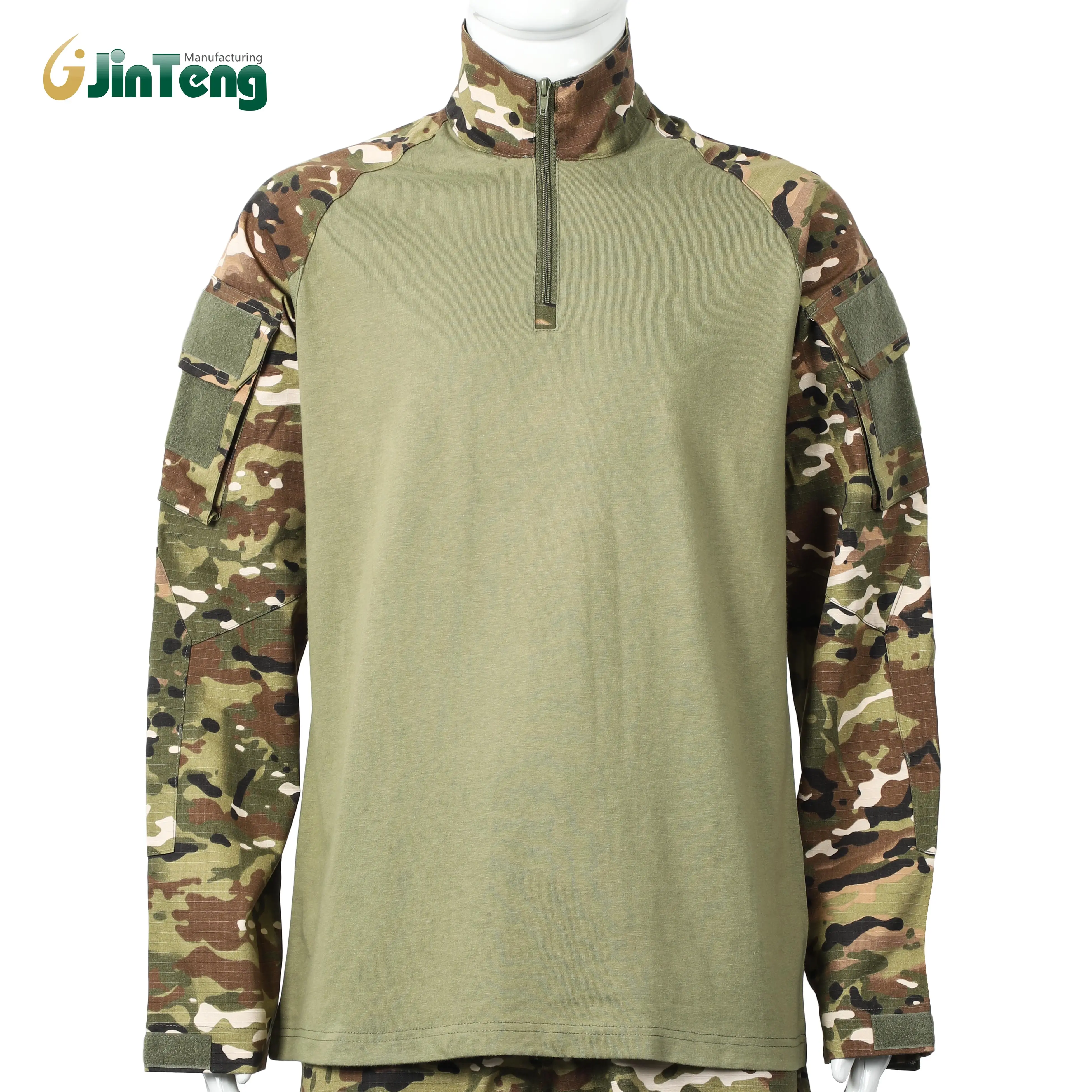 Military Tactical Breathable Combat Shirt Camouflage Military Uniform