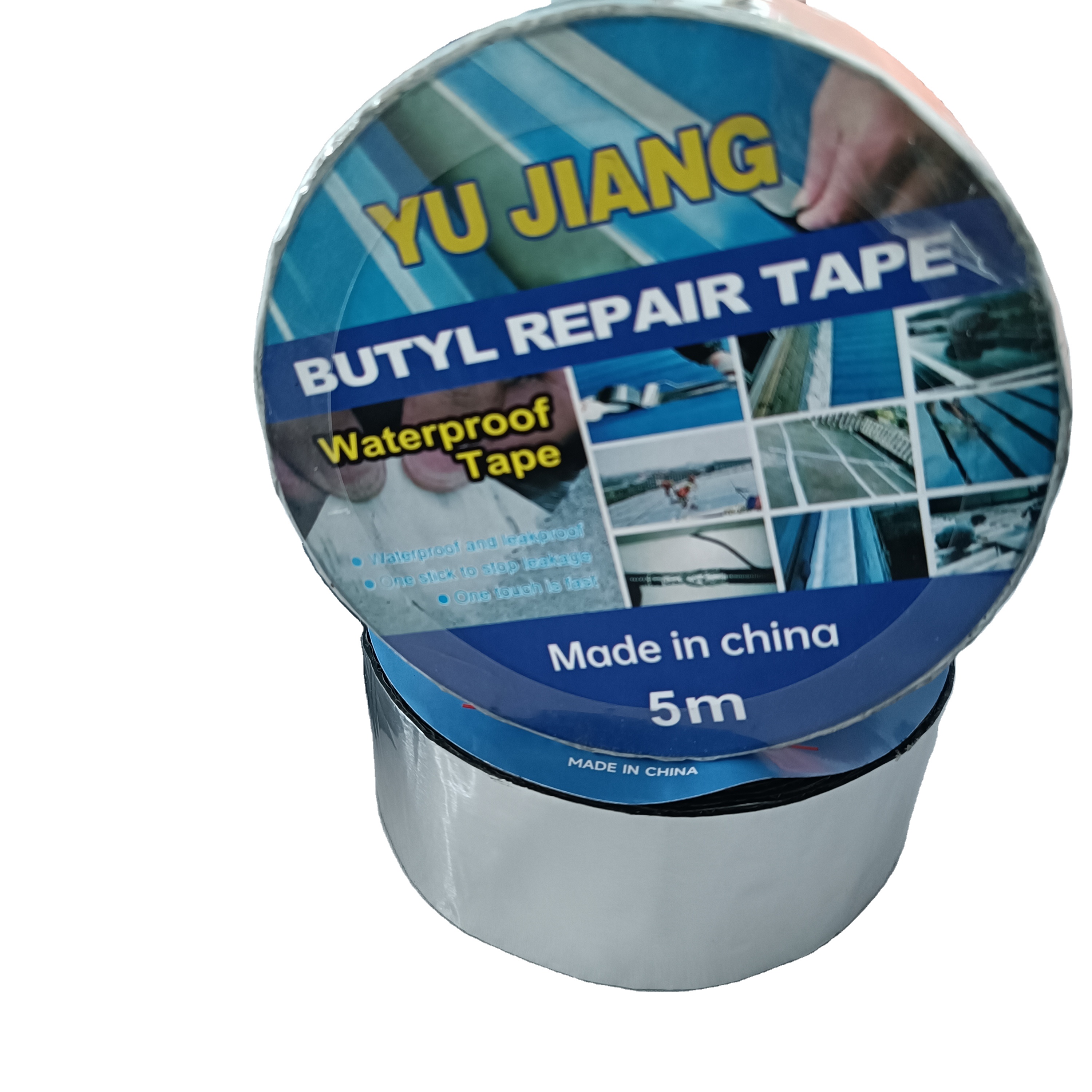 Economic Grade Waterproof Building Material Repair Tape Butyl Tape / Butyl Sealant