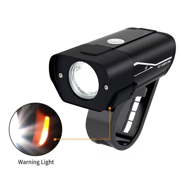 Outdoor Waterproof USB Rechargeable LED Bicycle Light Bike Light Safety Night Riding Aluminum Bicycle Light Front