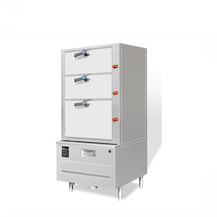 Restaurant stainless steel commercial gas rice steamer cabinet for sale