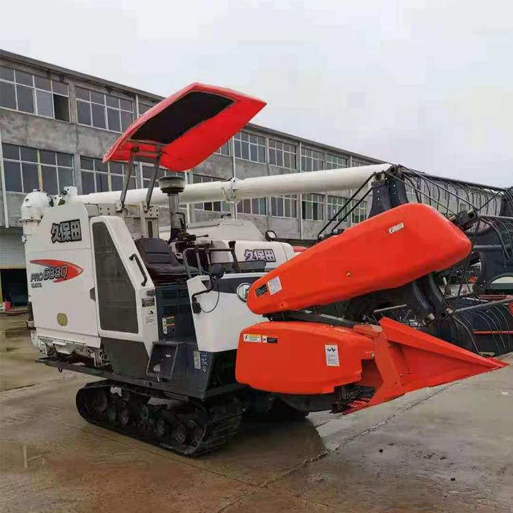 Филиппинский мусорный комбайн Kubota 688Q для пшеницы, риса, изнасилования