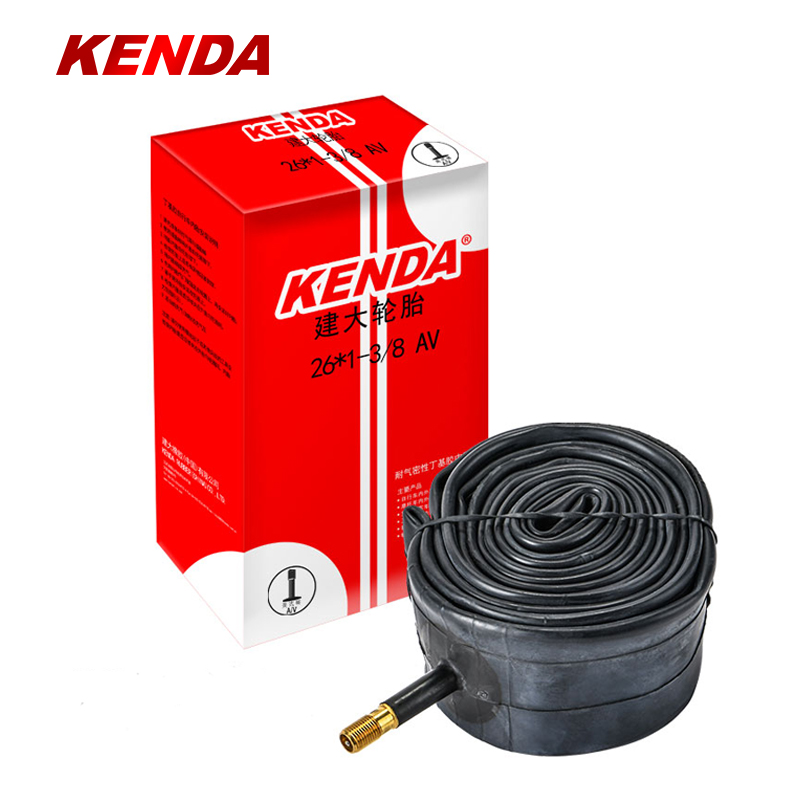 Велосипедные камеры Kenda, велосипедные внутренние камеры 26*1-3/8 1,25 1,5 1,75 1,9 1,95 2,125 2,3 2,4