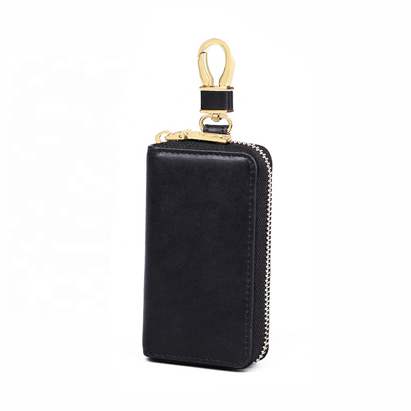 High Quality Car Key Holder Bag Key Leather Wallet For Men and Women Waist Hanging Key Bag