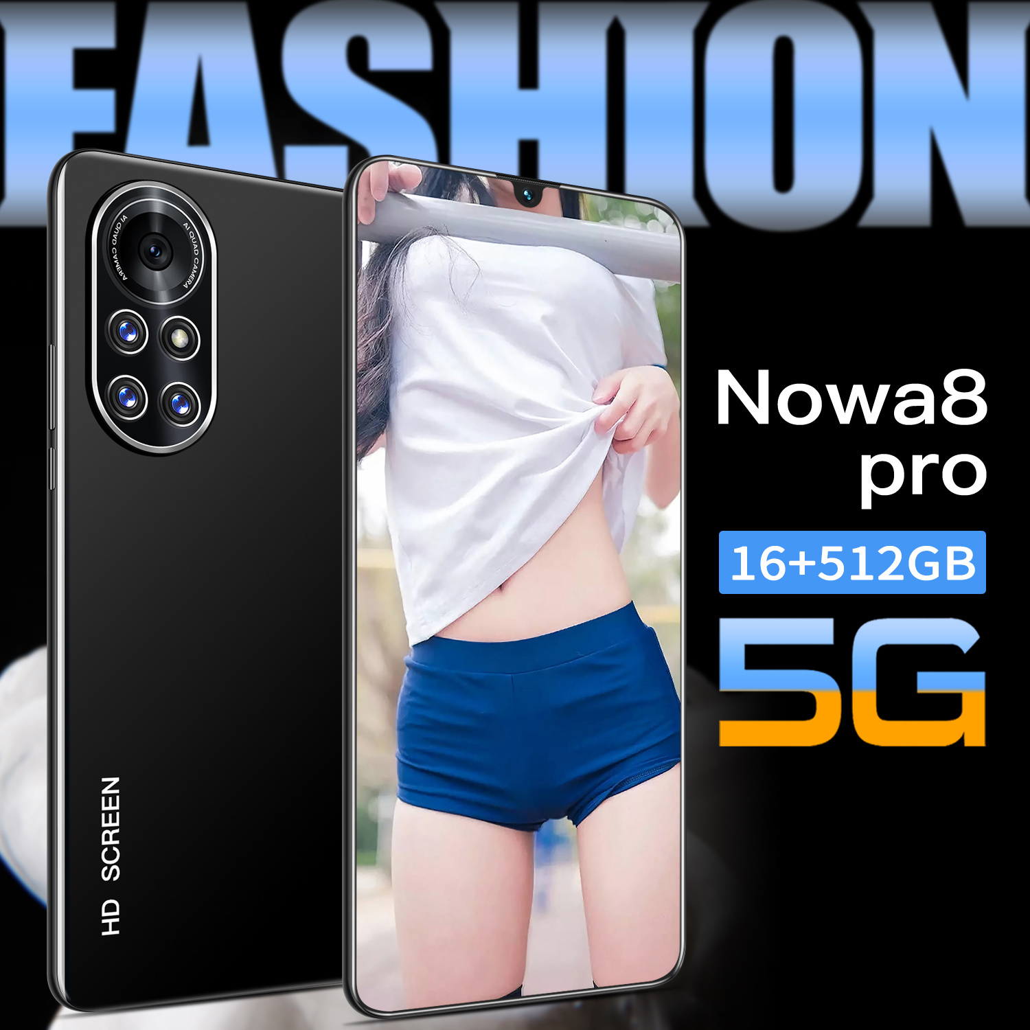 2021 оригинальный Нова для Huawei Honor 8 Pro 7,1 дюймов оптовая продажа MTK6799 Android10.0 смартфонов 12GB + 512GB 5G Сотовые телефоны 5600 мА/ч, чехол для мобильного телефона